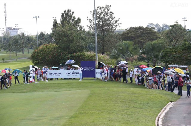 지난해 12월 베트남에서 열린 2020시즌 KLPGA투어 개막전인 효성챔피언십. KLPGA  제공