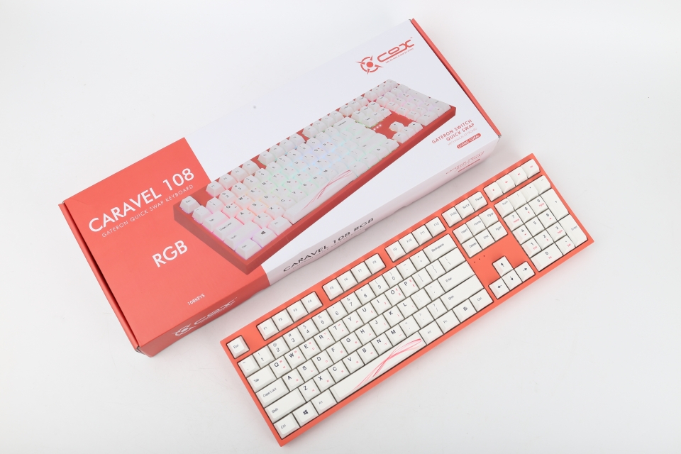 리빙코랄 색상의 캐러벨108.