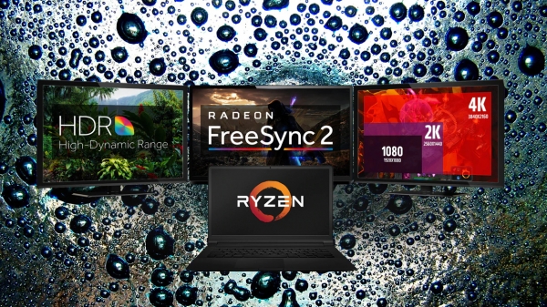 라이젠 모바일 프로세서는 베가 그래픽을 통해 4K, HDR 콘텐츠 재생 능력이 뛰어나다.