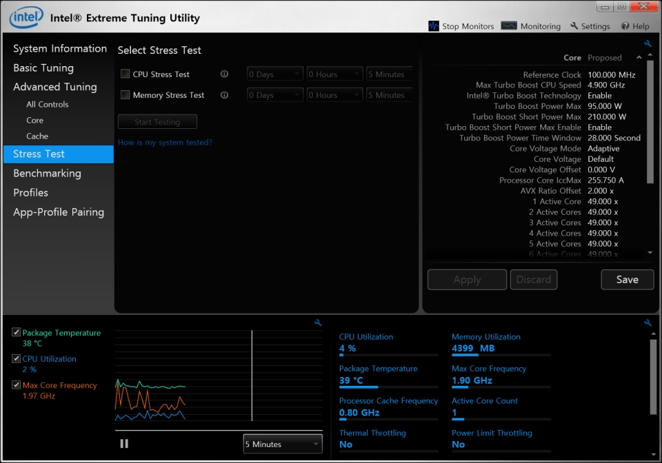스트레스 테스트. 해당 테스트를 통해 안정화 여부를 확인할 수 있다.