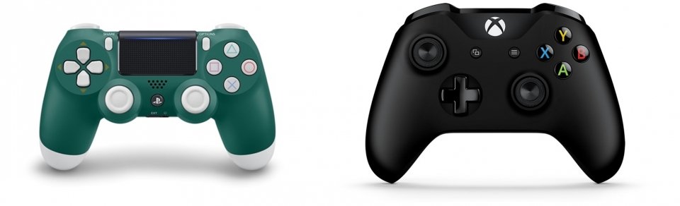 PS4와 XB1의 컨트롤러는 휴대용으로 사용하기에 다소 아쉬울 수 있는 제품이다.