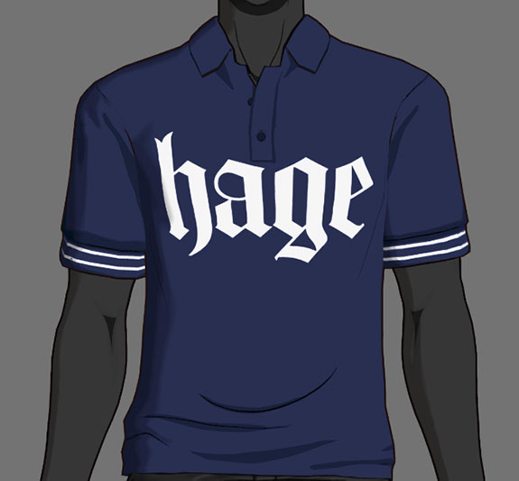 ▲ 아바타 파츠: ‘hage 폴로 셔츠’