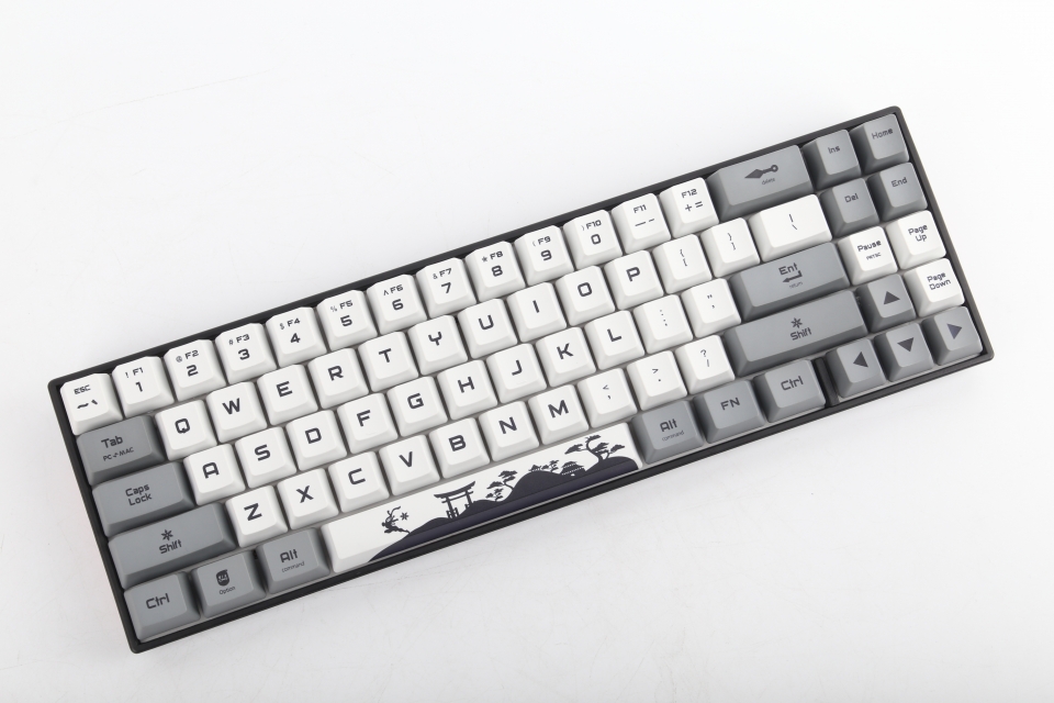 스위치 장착 후 키캡을 끼워주면 된다.