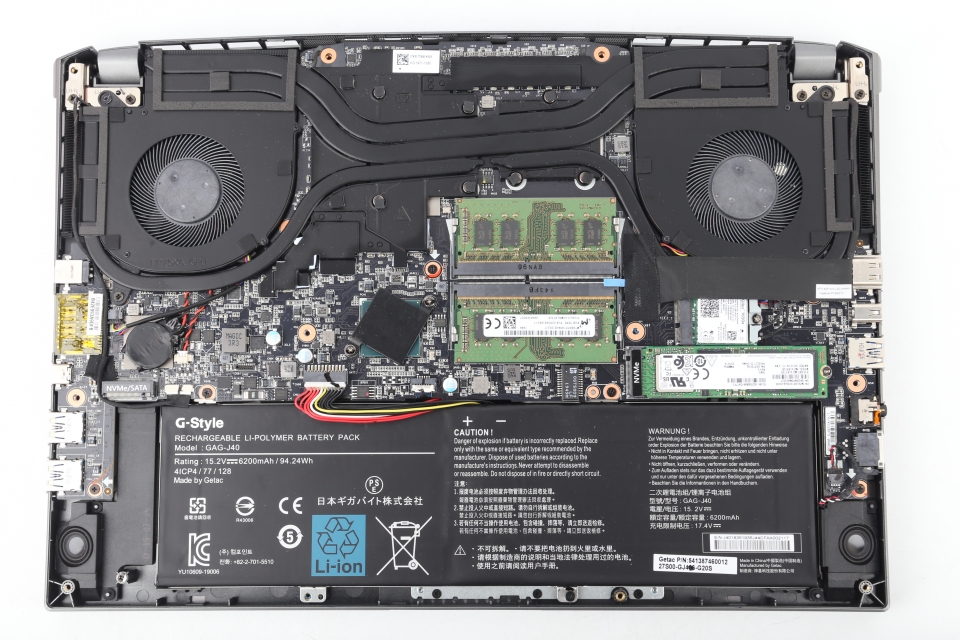 쿨링 솔루션도 잘 갖춰졌다.