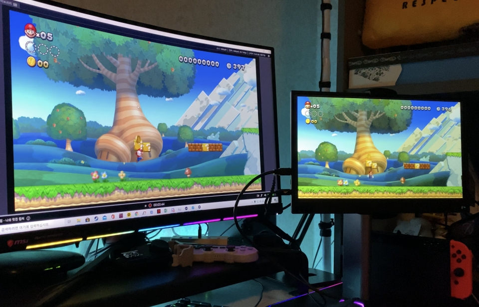 HD 60S+는 Instant Gameview 기술이 적용돼 딜레이가 상당히 적은 편이다.