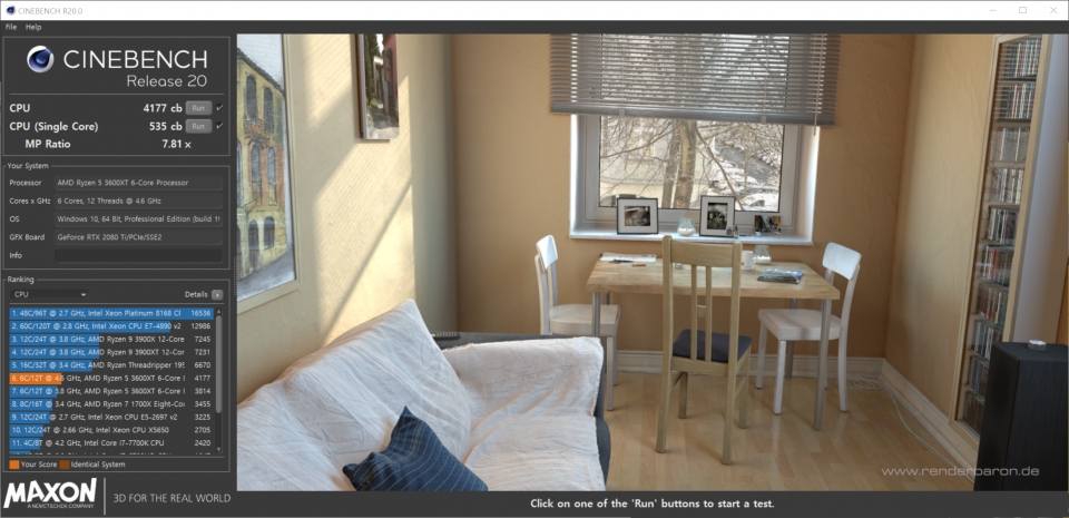 라이젠 5 3600XT 4.6GHz.