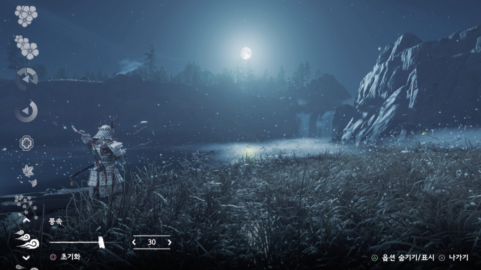 다양한 옵션을 지원하는 포토 모드.