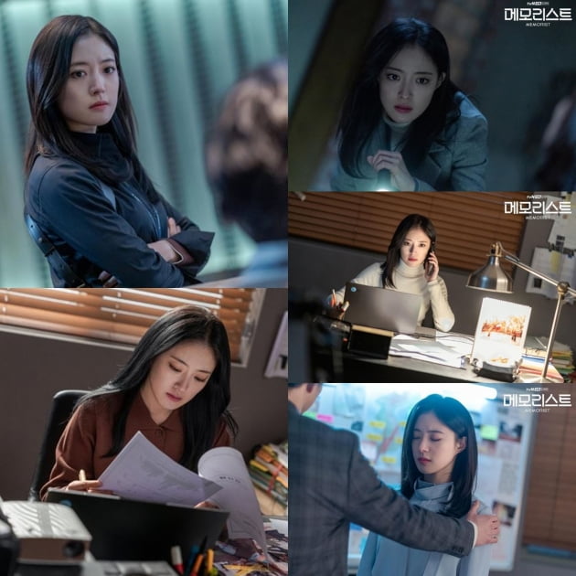 tvN 수목드라마 '메모리스트' 현장 비하인드컷. /사진제공=tvN