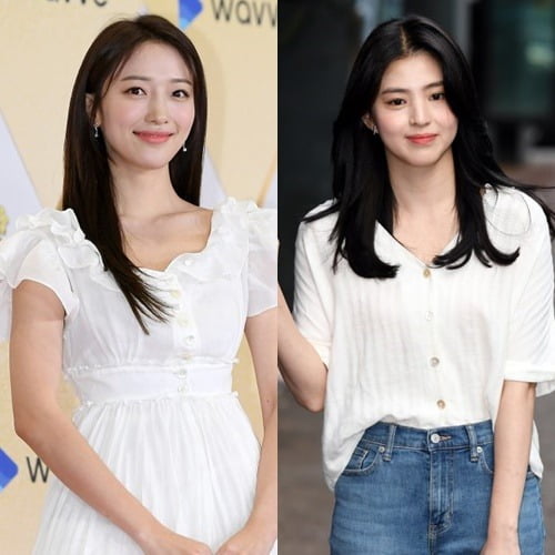 배우 표예진(왼쪽)과 한소희/ 사진=텐아시아DB
