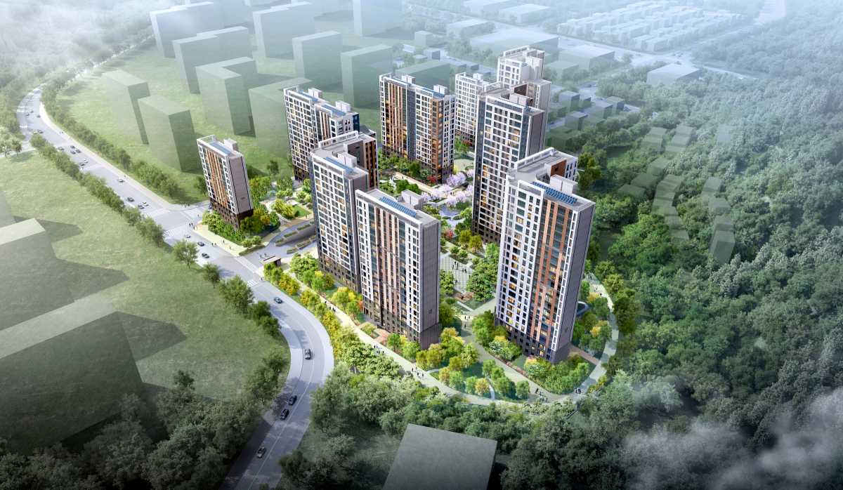 위례포레자이 조감도(사진=GS건설)