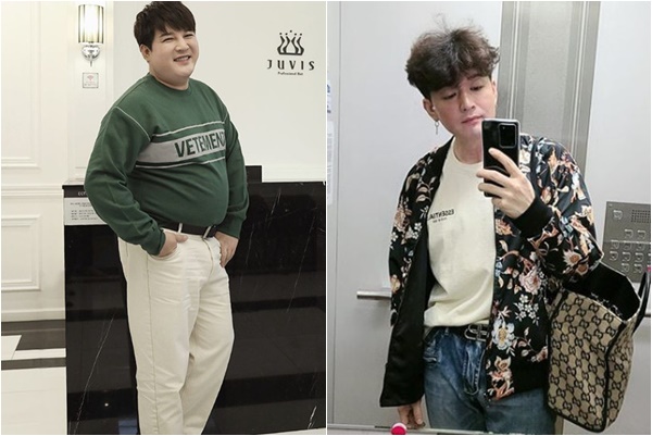 신동이 다이어트에 성공했다.(출처=신동SNS)