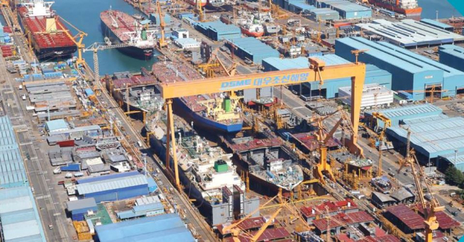 대우조선해양 옥포조선소. 사진제공=대우조선해양