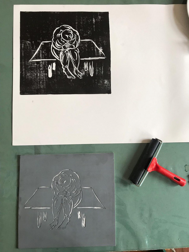 ▲크리스티안이암페터의 '맨발의 아낙 재해석' ⓒ광주비엔날레