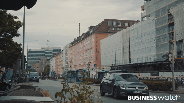 독일 뮌헨시는 늘어나는 주택 수요를 충족하기 위해 도심 개발을 통한 주택 공급에 나서고 있다.(사진: 배민주 기자)