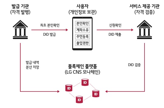 DID 개념도 [자료=LG CNS]
