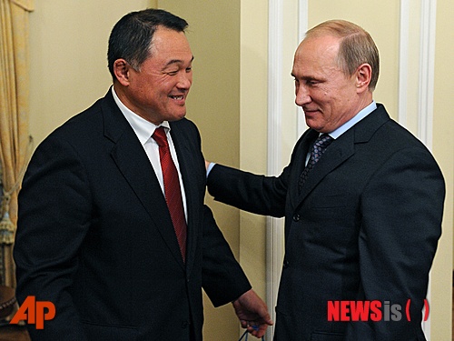 야마시타 야스히로 JOC 상무, 블라디미르 푸틴 러시아 대통령