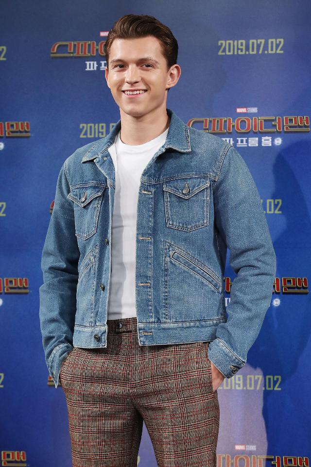 한국을 찾은 톰 홀랜드