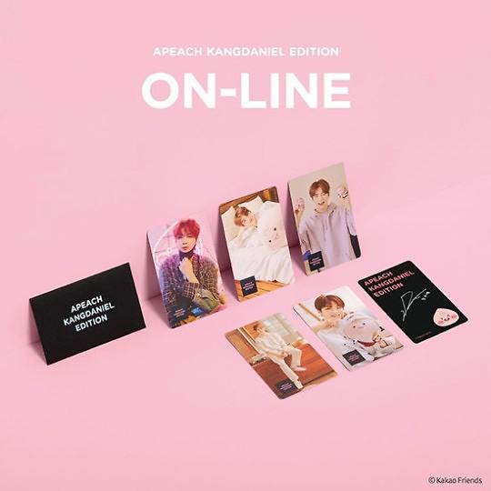 강다니엘 포토카드.