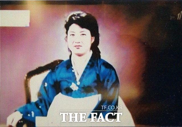 김 위원장의 친모 고용희의 초상화. /정성장 세종연구소 수석연구위원 제공