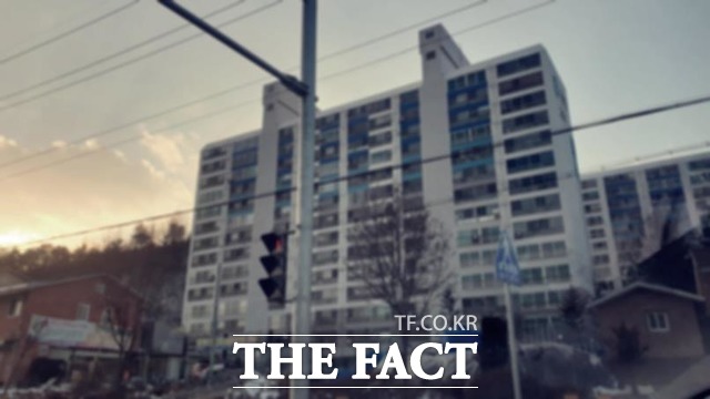 정윤회 씨가 거주하고 있는 횡성 둔내의 모 아파트. /이원석 기자