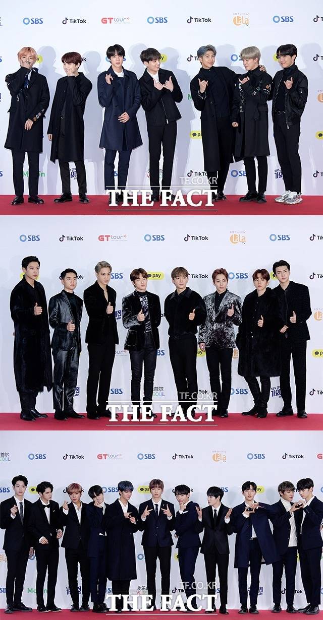 방탄소년단, 엑소, 워너원까지 한류를 이끄는 케이팝 스타가 대거 참석한 '2018 SBS 가요대전'이 25일 서울 구로구 고척스카이돔에서 오후 5시부터 9시까지 약 4시간동안 생방송으로 진행됐다. /이선화 기자