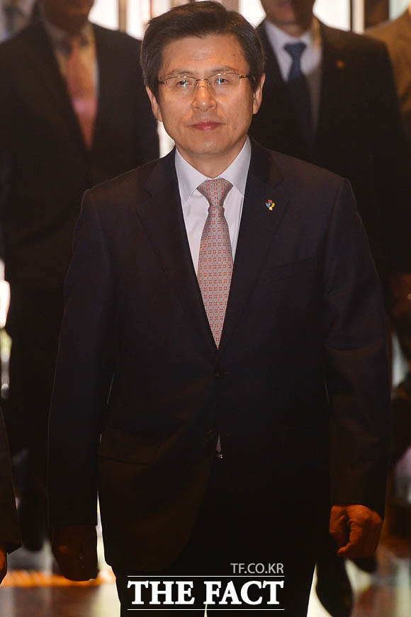 박근혜 정권 시절 황교안 전 국무총리. /남윤호 기자