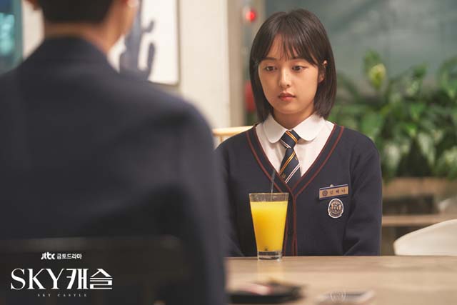 김보라는 "'SKY 캐슬'로 배우로서, 사람으로서 성장을 하게 만들어준 작품"이라고 말했다. /JTBC 'SKY캐슬' 홈페이지