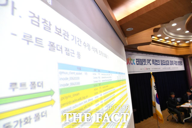 검찰 보관 기간에 수정, 삭제 조작 의혹