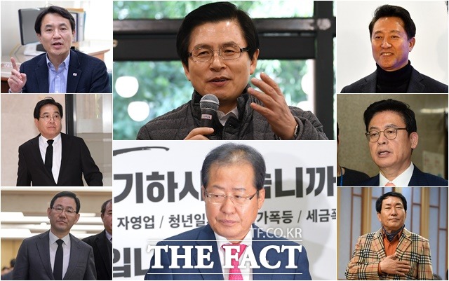 홍준표 전 대표, 오세훈 전 서울시장·정우택·주호영·심재철·안상수 의원 등 당권 주자 6명은 전당대회 일정을 연기하지 않으면 전당대회 보이콧을 지속하겠단 입장이다. /더팩트DB