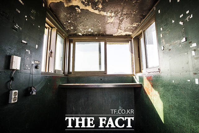 초소 내부의 모습