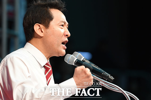 이내 오세훈 후보의 공격, "탄핵을 인정하고, 반성하고, 새롭게 태어납시다!"