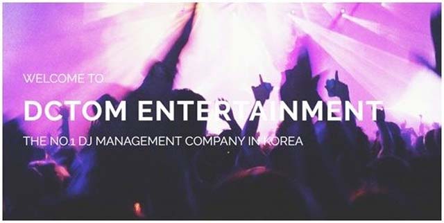 디씨톰엔터테인먼트는 무인 클럽과 관련 없다고 밝혔다. /디씨톰엔터테인먼트 홈페이지