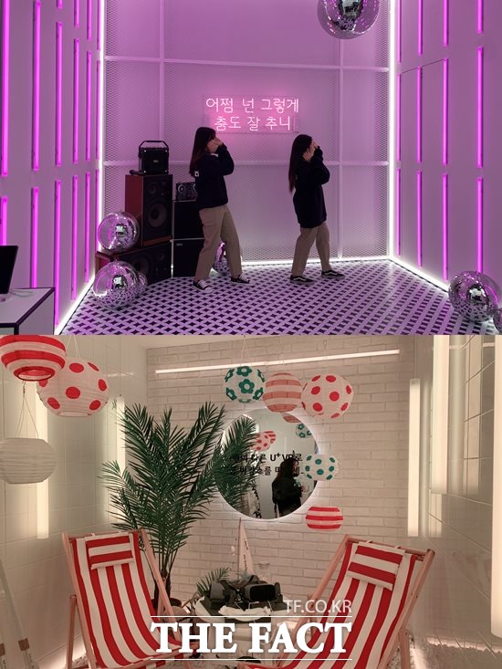 '일상로5G길'은 약 200평 규모로 다양한 5G 콘텐츠를 체험할 수 있는 공간이다. /강남=서민지 기자