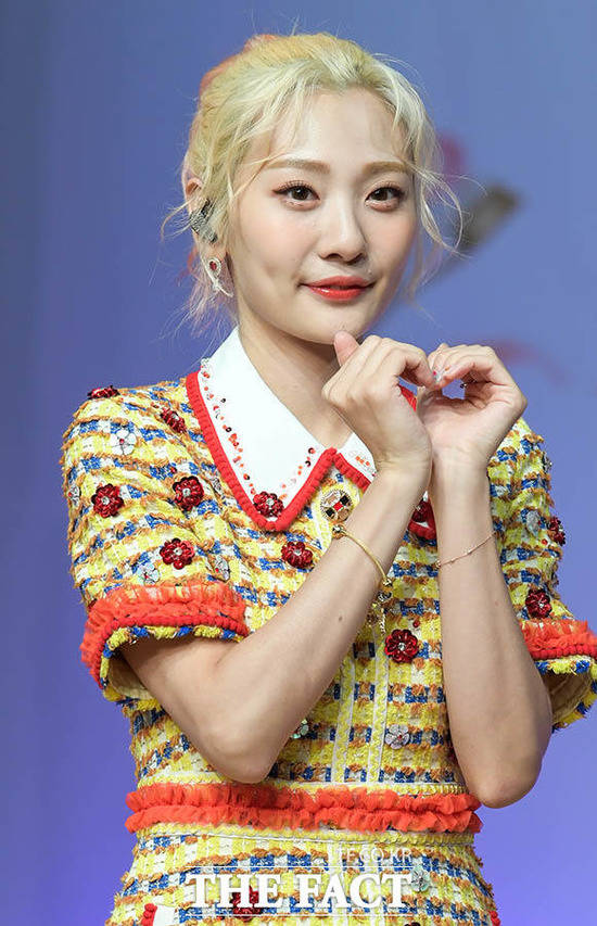 볼빨간사춘기 안지영은 '나만, 봄'이 "봄 기운을 물씬 느낄 수 있는 설레는 곡"이라고 설명했다. /김세정 기자