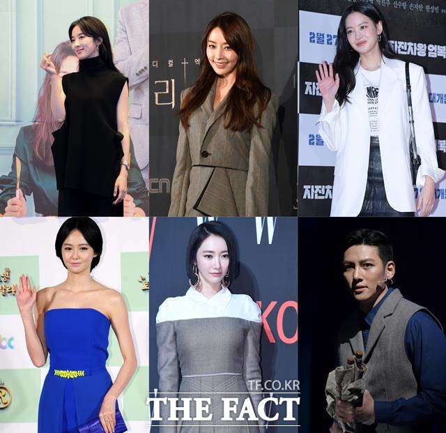 배우 이청아, 정유미, 오연서, 오초희, 고준희, 지창욱 등이 버닝썬 논란과 정준영 영상 등과 관련해 이름이 거론되면서 피해를 봤다. /더팩트DB