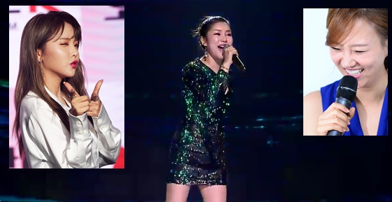 결코 우연한 성공 아니다. TV조선 트로트 오디션프로그램인 '미스트롯'은 생기발랄한 젊은층이 참여하고 중년층이 환호했다. 홍진영 송가인 장윤정(왼쪽부터). /TV조선 '미스트롯' 캡쳐, 더팩트 DB