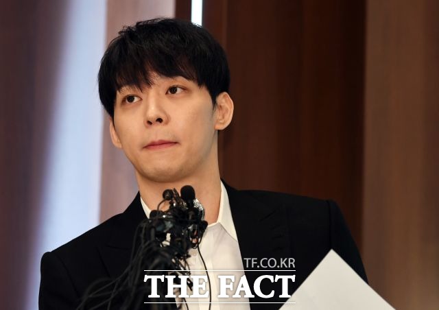 가수 박유천이 마약 투약 의혹에 대해 부인했다. /이새롬 기자
