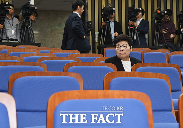 허탈한 마음의 임이자 의원