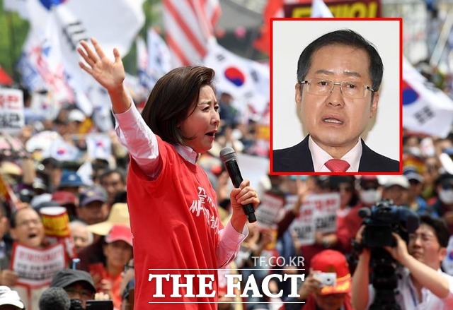 홍준표 자유한국당 전 대표가 13일 논란이 되고 있는 나경원 원내대표의 '달창'발언에 대해 "저질·혐오스럽다"고 비판했다. /이새롬 기자