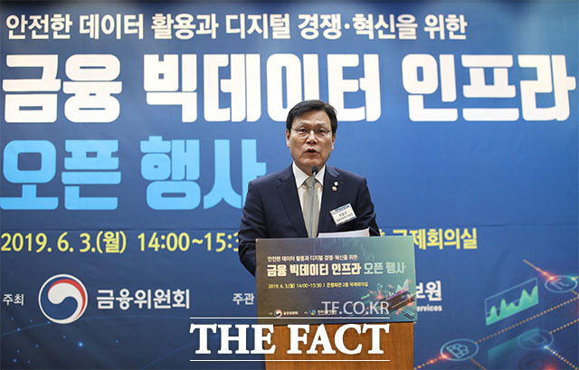 최종구 금융위원장은 "국회에서 (대주주적격성 규제 완화) 논의가 시작되면 참여할 것"이라고 밝혔다. /뉴시스