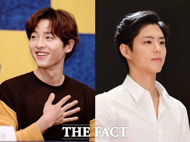 송중기(왼쪽)와 박보검의 소속사가 아티스트들을 보호하기 위해 나섰다. /더팩트 DB