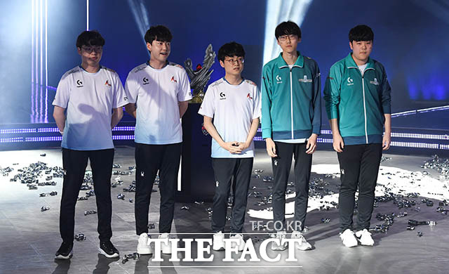 LCK 팀 중 가장 경험이 부족한 담원게이밍은 첫 국제 대회에서 긴장하지 않고 놀라운 경기력을 보였다. /김세정 기자