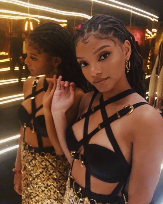 가수 할리 베일리가 영화 '인어공주'에 출연을 확정했다. /클로이 앤 할리 인스타그램