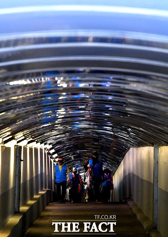 한국도로공사와 끝없는 갈등에 조금씩 지쳐가는 노조원들.