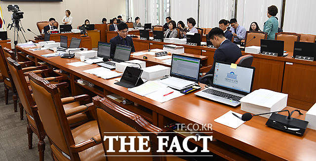 썰렁해진 국감장