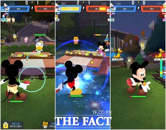 '올스타 스매시'에 나오는 캐릭터별 기술을 활용하면 전략적인 플레이를 즐길 수 있다. /게임 화면 캡처