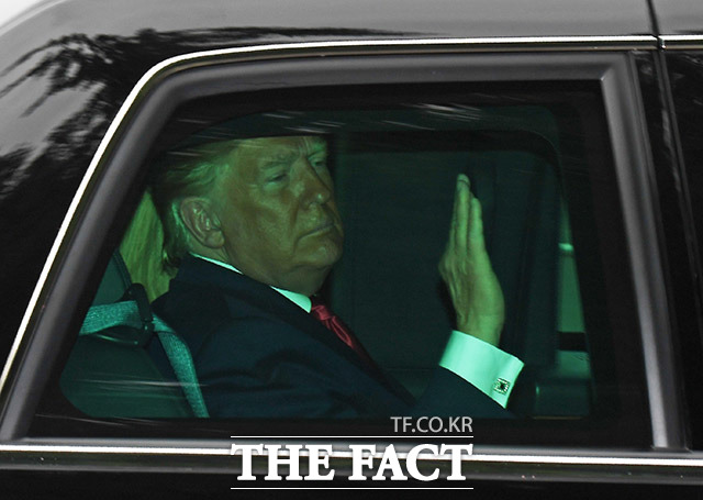 도널드 트럼프 미국 대통령이 북한에 대해 "필요하다면 무력사용을 할 수도 있다"라고 발언했다. 사진은 지난 6월 방한 당시 트럼프 대통령. /이동률 기자