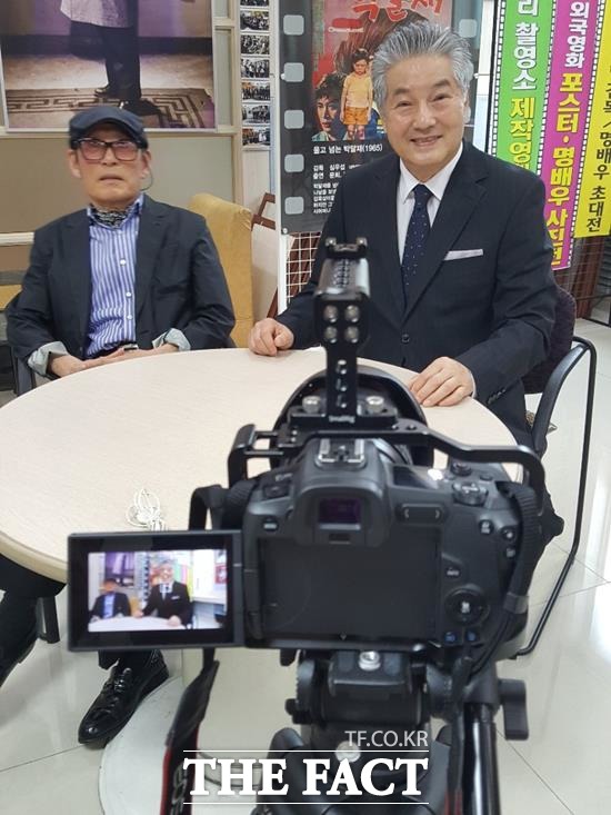 한지일은 78년 영화 '경찰관'으로 대종상 신인상을 수상하며 배우로 입지를 굳혔다. 올해 그는 한국영화 100년을 기념하는 '100인 감독 100초 단편영화'에 엑스트라로 참여한 뒤 중편영화 '미희'의 주인공으로 출연했다. /한지일 제공, 더팩트 DB