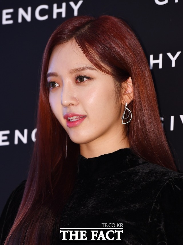 그룹 AOA의 찬미가 선행을 베푸는 어머니에 대한 존경을 드러냈다. /이동률 기자