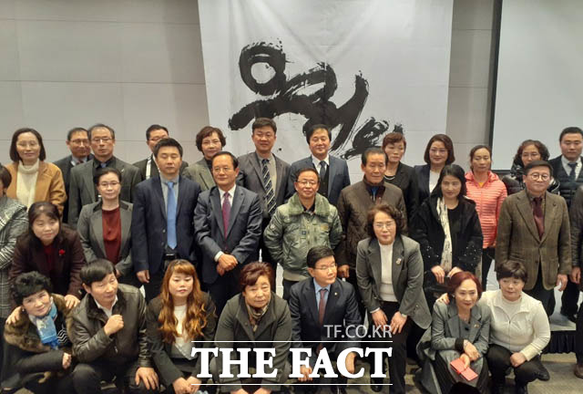 18일 오후 서울 여의도 전경련회관에서 탈북민들로 구성된 남북통일당 창당발기인대회가 열렸다. /주최 측 제공